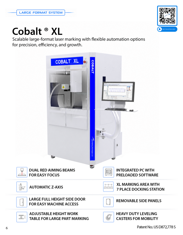 Laser Marking System | eCobalt+ Flyer