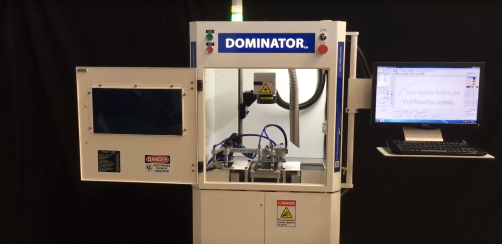 Dominator Tag Machine - Laser Marking Technologies