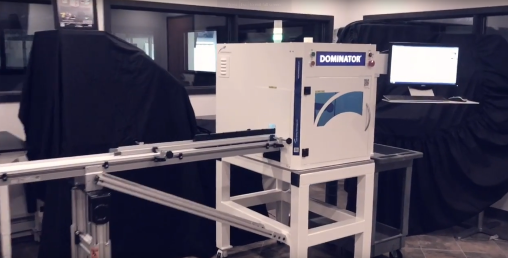Dominator Custom Conveyor - Laser Marking Technologies