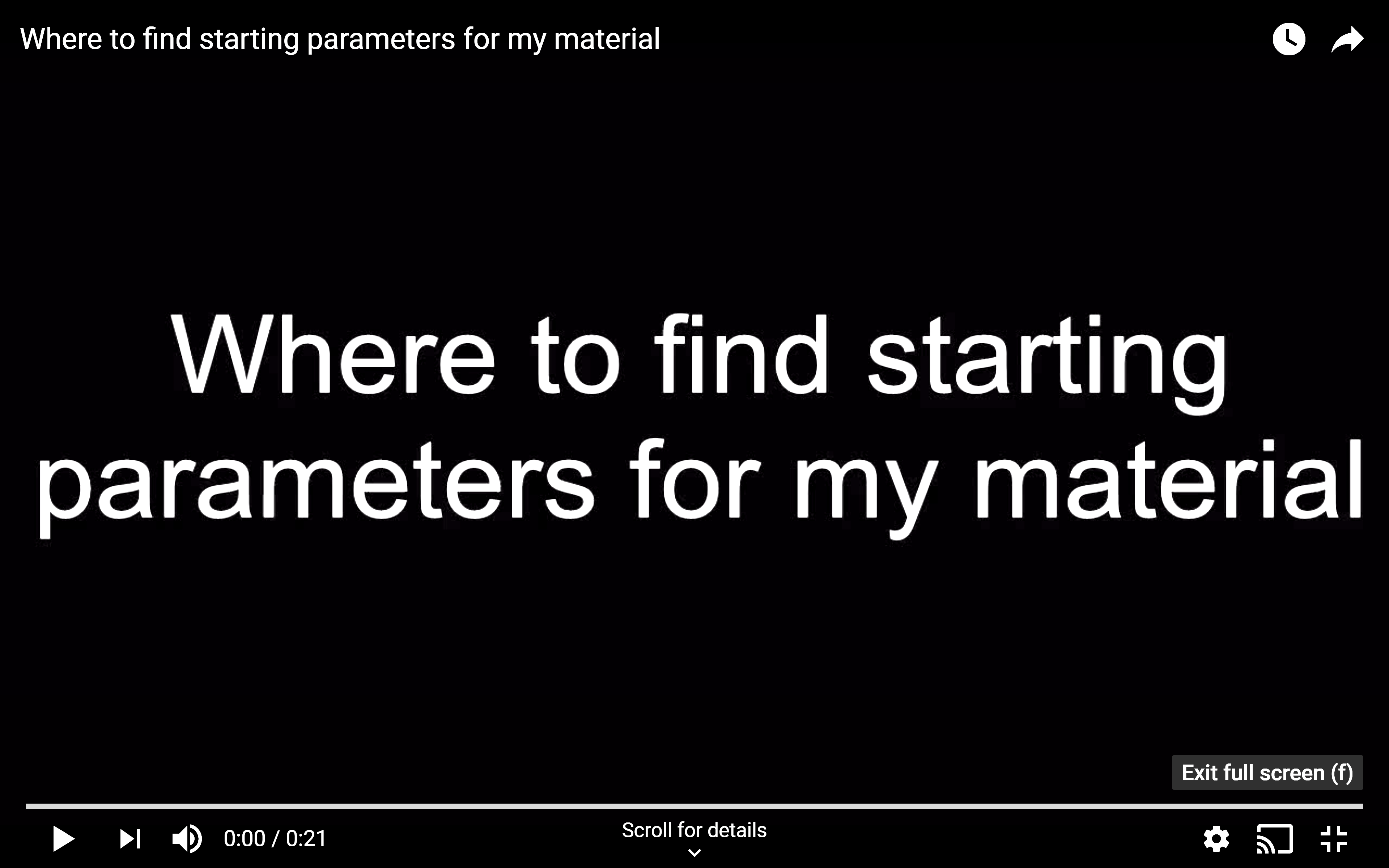 Material Parameters - Laser Marking Technologies
