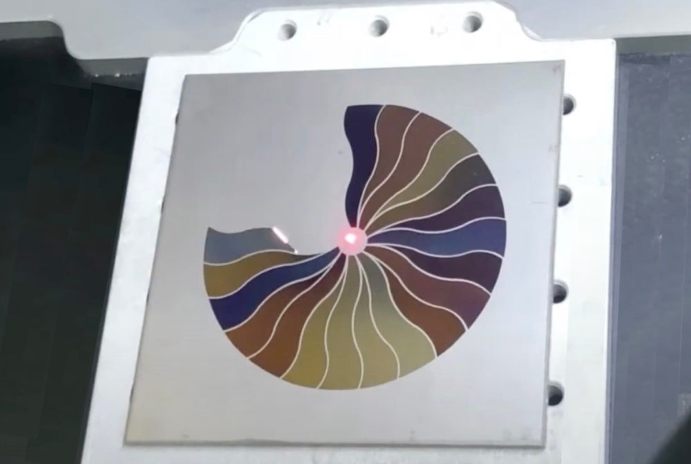 Laser Ablation Color Wheel - Laser Marking Technologies