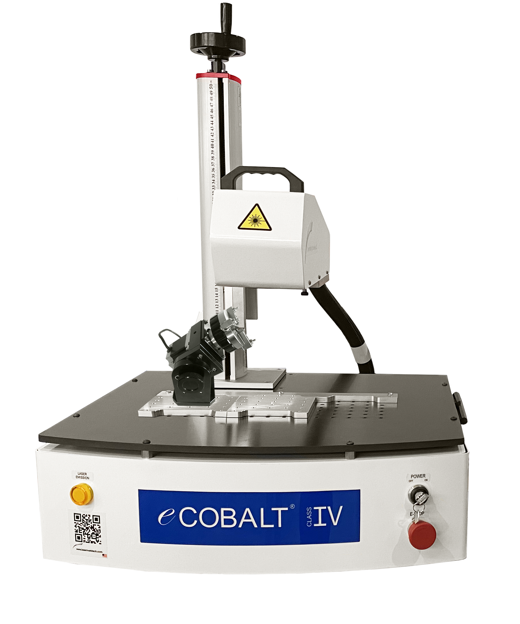 eCobalt Class IV laser marking machine front view
